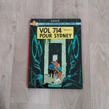 Tintin T22 - Vol 714 pour Sydney (B37) - 1er Tirage - C - 1, Nieuw