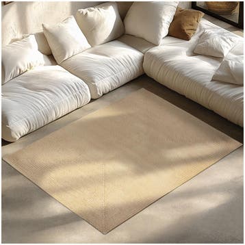 Gevlochten vloerkleed Vibe van jute, boho-stijl, Verzenden, Nieuw