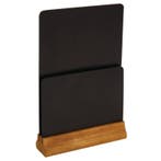 Dubbel schoolbord Menu Houder, Verzenden, Nieuw in verpakking