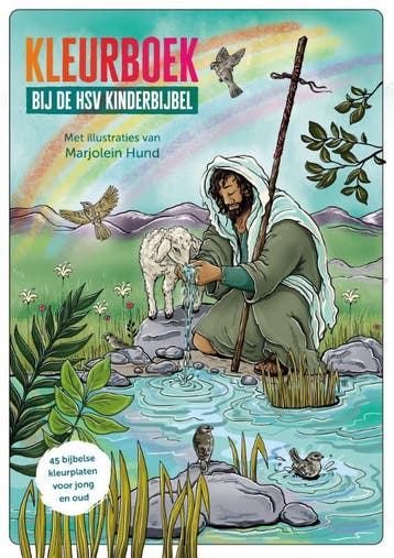 Kleurboek Bij De Hsv Kinderbijbel |  | Nieuw, Ophalen of Verzenden, Nieuw