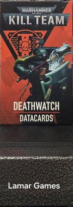 Kill Team Deathwatch datacards (Warhammer 40.000 nieuw), Hobby en Vrije tijd, Wargaming, Ophalen of Verzenden, Nieuw