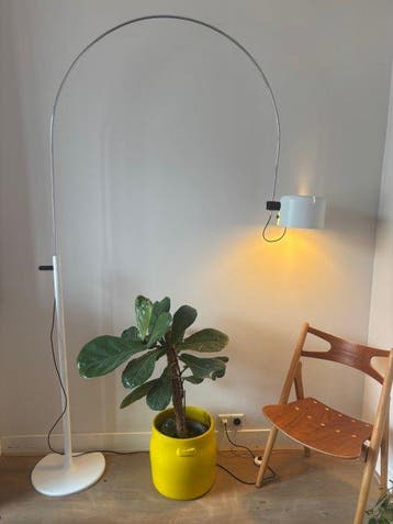 Oluce - Joe Colombo - Staande lamp - Coupe - Aluminium,