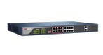 Hikvision DS-3E0318P-E, 16 PoE poorten, 250meter PoE bereik, Ophalen of Verzenden, Nieuw
