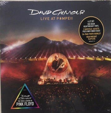 David Gilmour - Live at Pompeii 4 LPs box set, still, Nieuw in verpakking