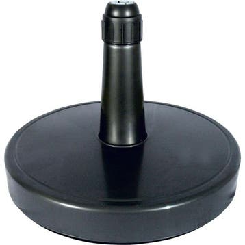 Parasolvoet rond kunststof vulbaar donkergrijs 100 kg, Ophalen of Verzenden, Nieuw, Grijs