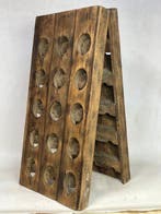 Wijnrek - Hout, Eik - mc pupitre for 30 bottles, Antiek en Kunst