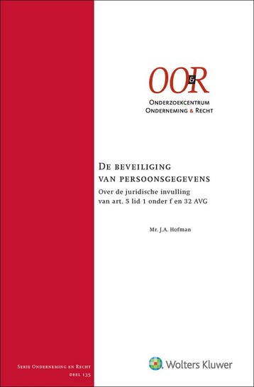 De beveiliging van persoonsgegevens 9789013169744, Verzenden, Zo goed als nieuw
