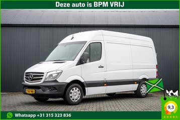 Mercedes-Benz Sprinter 314 CDI L2H2 | EURO 6 | Automaat |, Automaat, Stof, Gebruikt, Wit