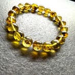 Natuurlijke Baltische barnsteenarmband met hele stenen