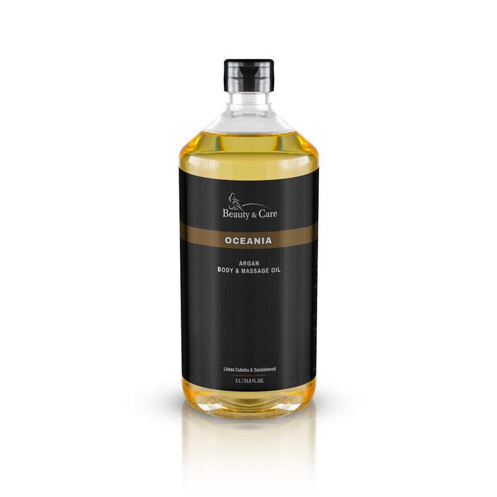 Beauty & Care Oceanië Argan massage olie 1 liter 1 L.  new, Sport en Fitness, Massageproducten, Nieuw, Ophalen of Verzenden
