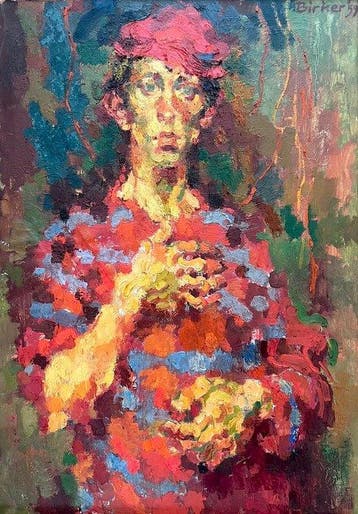 Joop Birker - (1935-1993) - Zelfportret