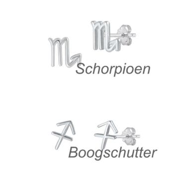 Zilveren mini sterrenbeeld oorstekers, Verzenden, Nieuw, Zilver