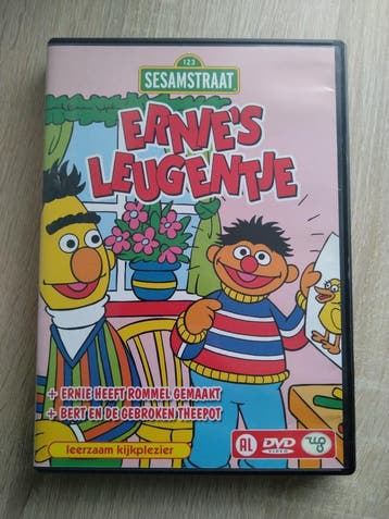 DVD - Sesamstraat - Ernies Leugentje, Gebruikt, Verzenden, Alle leeftijden, Educatief