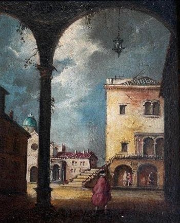 Francesco Guardi (1712-1793), Kring van - NO RESERVE -
