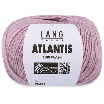 Lang Yarns Atlantis - 109 licht lila - Wol/Acryl-Mix Garen, Ophalen of Verzenden, Nieuw
