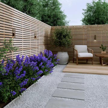 Western Red Cedar–schutting-open gevel–rhombus-15x58 mm, Ophalen, Minder dan 25 mm, Nieuw, Plank