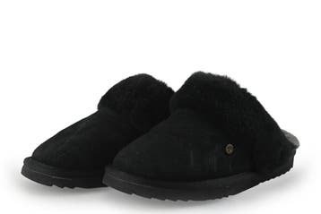 Warmbat Pantoffels in maat 38 Zwart, Kleding | Dames, Schoenen, Verzenden, Zwart, Pantoffels of Sloffen, Gedragen
