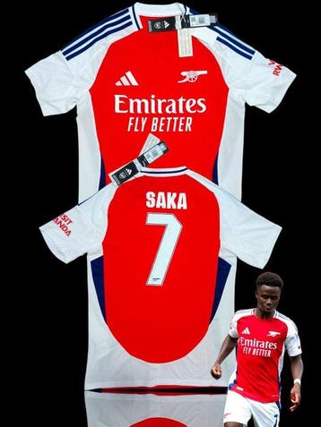 Arsenal - Bukayo Saka - 2024 - Voetbalshirt, Nieuw