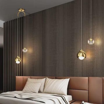 Moderne Kristal Hanglamp - Design Slaapkamer & Woonkamer Ver, Verzenden, Nieuw