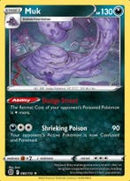 Muk 085/172 Brilliant Stars, Hobby en Vrije tijd, Verzamelkaartspellen | Pokémon, Ophalen of Verzenden, Nieuw, Losse kaart, Foil