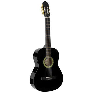 A.Martinez MTC-083/B Klassieke Gitaar 3/4 Black Hoogglans, Muziek en Instrumenten, Snaarinstrumenten | Gitaren | Akoestisch, Ophalen of Verzenden