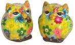 Pomme Pidou - Peper en Zoutstel - Uil - Olive - 001, Huis en Inrichting, Keuken | Keukenbenodigdheden, Verzenden, Nieuw