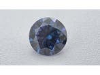 Veiling - Moissanite briljant 1 crt Sapphire Blue ( GRA Gece, Sieraden, Tassen en Uiterlijk, Nieuw