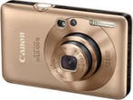 Canon IXUS 100 IS Digitale Compact Camera - Goud, Verzenden, Zo goed als nieuw