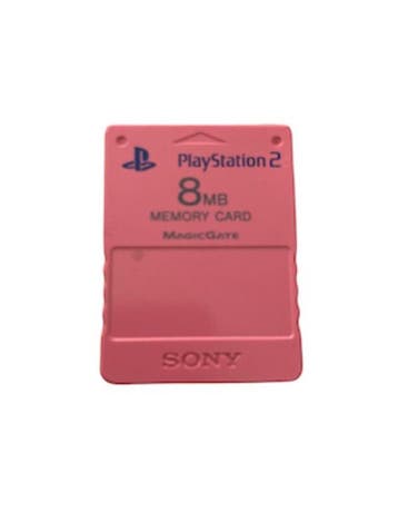 Sony PS2 8MB Memory Card Roze (PS2 Accessoires), Ophalen of Verzenden, Zo goed als nieuw