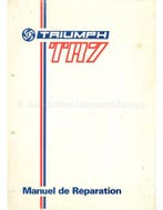 1976 TRIUMPH TR7 WERKPLAATSHANDBOEK FRANS