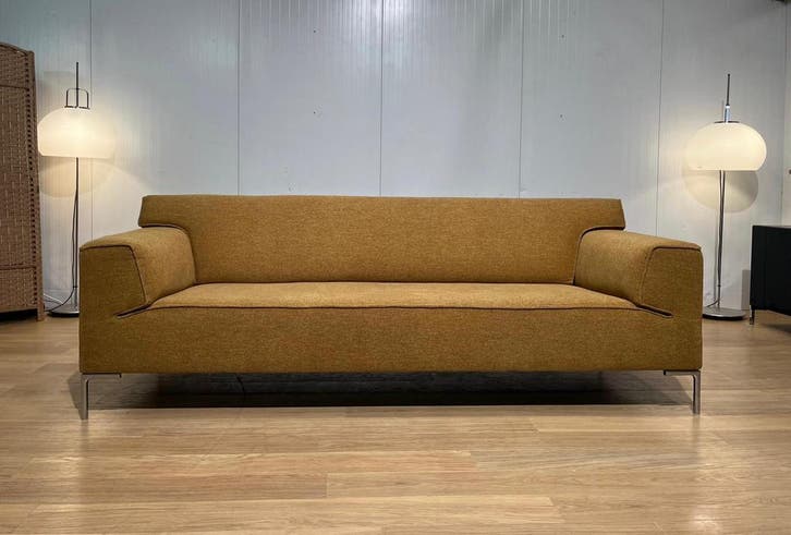NIEUW Design on Stock Bloq 3-Zits + GARANTIE NP €4250, Huis en Inrichting, Banken | Bankstellen, 200 tot 250 cm, 75 tot 100 cm