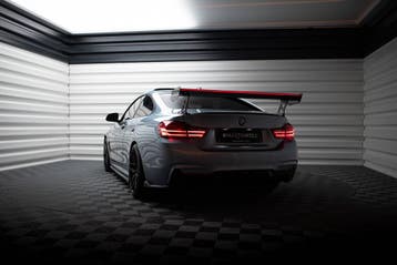 Maxton Carbon Spoiler met beugels en LED BMW 4 F32 / 4 F32, Auto diversen, Verzenden
