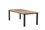 Uitschuifbare Tuintafel Ruben 225-320cm  Teak Zwart Outsider, Verzenden, Nieuw