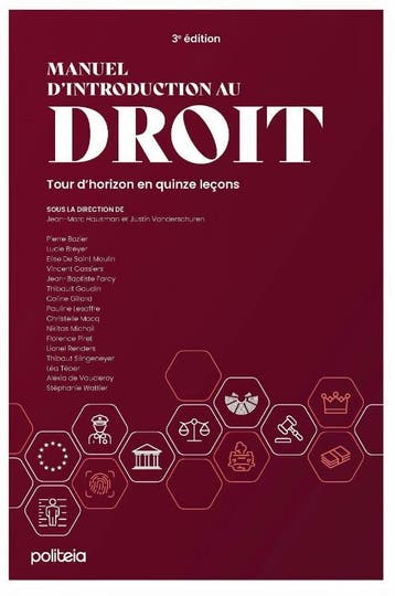 Manuel DIntroduction Au Droit | Nieuw, Ophalen of Verzenden, Nieuw, Jean-Marc Hausman; Justin Vanderschuren
