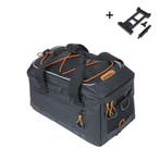 Basil Basil Miles Tarpaulin MIK Fietstas 7L – Zwart/Oranje –, Verzenden, Nieuw