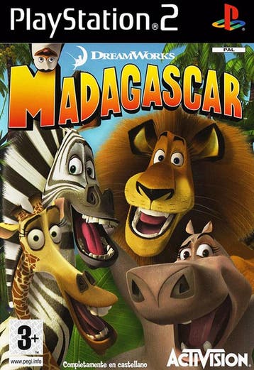 Playstation 2 Madagascar, Verzenden, Zo goed als nieuw