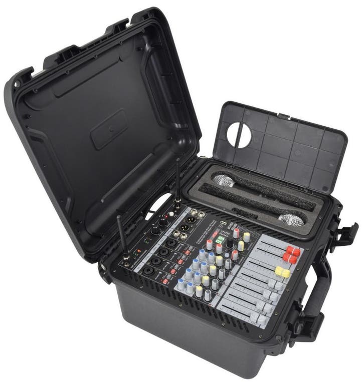 Citronic FLITE-600 Draagbare Mixer Versterker 2 X 300W 2, Muziek en Instrumenten, Behuizingen en Koffers, Nieuw, Verzenden