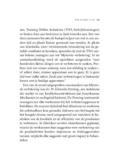 De kunst van Kaizen 9789032510688, Boeken, Studieboeken en Cursussen, Zo goed als nieuw, Verzenden