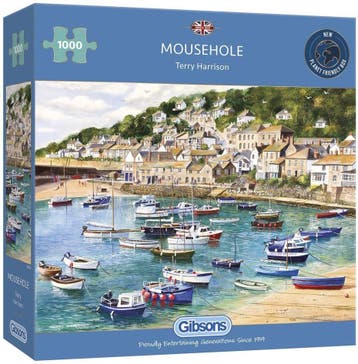 Mousehole Puzzel (1000 stukjes) | Gibsons - Puzzels, Hobby en Vrije tijd, Verzenden, Nieuw