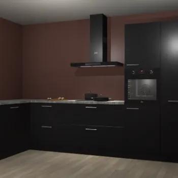 Zwarte keuken Nuuk 69132, Verzenden, Nieuw