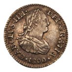 Spanje. Carlos IV. Medio Real 1800 México FM