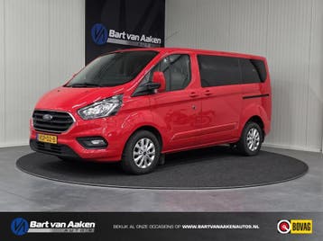 Zakelijke lease - Ford Transit Custom 300 2.0 TDCI L1H1, Gebruikt, Euro 6, Leder, Grijs