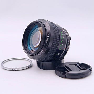 Minolta MC Rokkor-PF 1.7/85mm - CLA´d 2026 | Cameralens, Nieuw