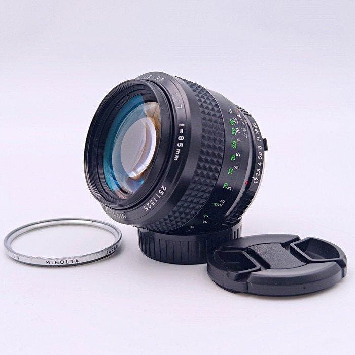 Minolta MC Rokkor-PF 1.7/85mm - CLA´d 2026 | Cameralens, Audio, Tv en Foto, Fotocamera's Analoog