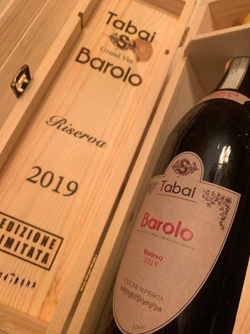 2019 Tabai - Barolo Riserva - 1 Magnum (1,5 L), Verzamelen, Nieuw