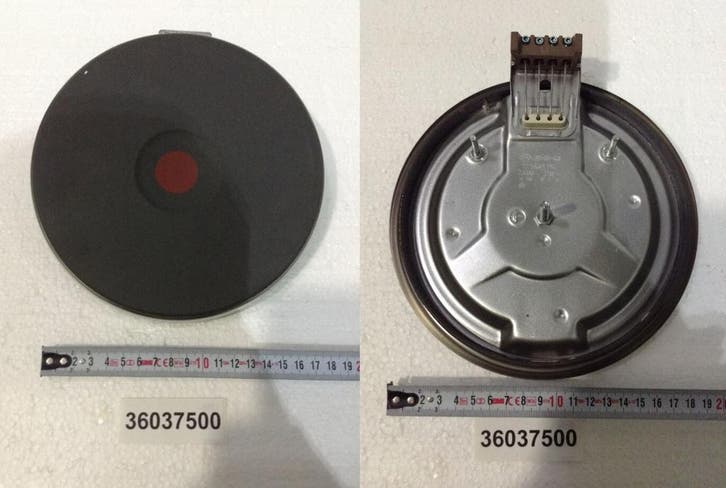 GGM Gastro | Ronde plaat - 2000 Watt - 230V | 36037500 |, Zakelijke goederen, Horeca | Keukenapparatuur, Verzenden