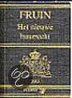 Fruin het nieuwe huurrecht 2003 mini editie 9789013007459, Verzenden, Zo goed als nieuw