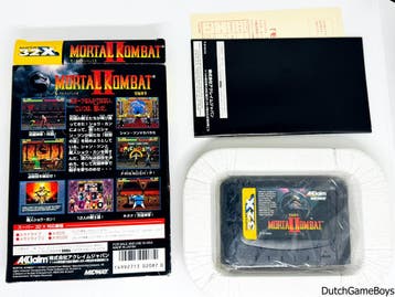 Sega 32X - Mortal Kombat II + Reg. Card - Japan, Spelcomputers en Games, Verzenden, Gebruikt