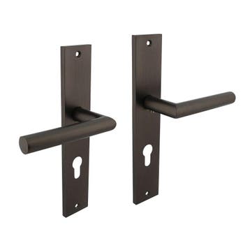 Intersteel Deurkruk Bastian op schild profielcilinder 72mm -, Verzenden, Nieuw