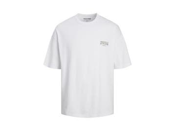 Veiling - Jack &amp; Jones Santorini Oversize Fit Tee Wit -, Nieuw